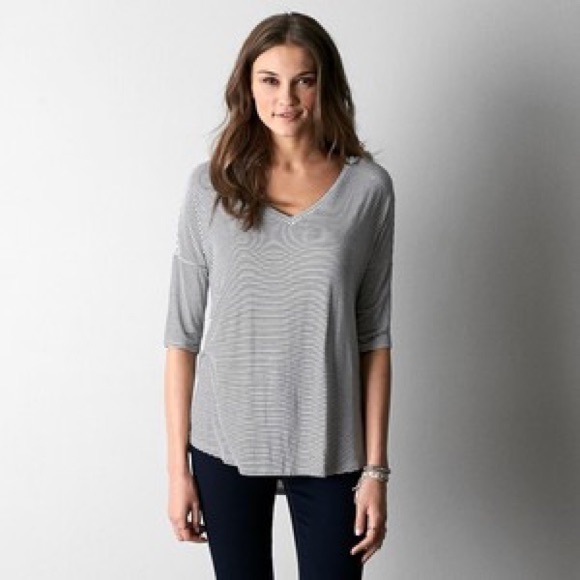 american eagle jegging tee